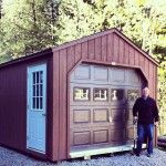 garage style sheds delivered canada