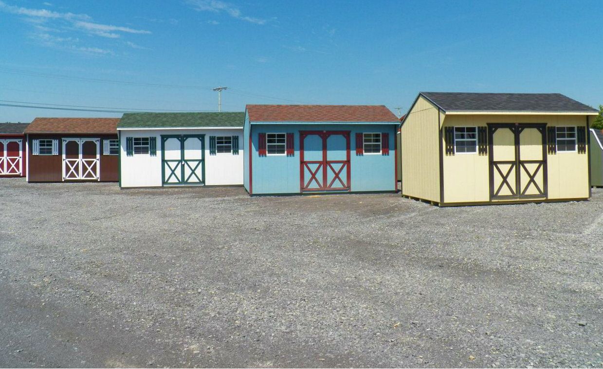 Ontario Shed with overhang