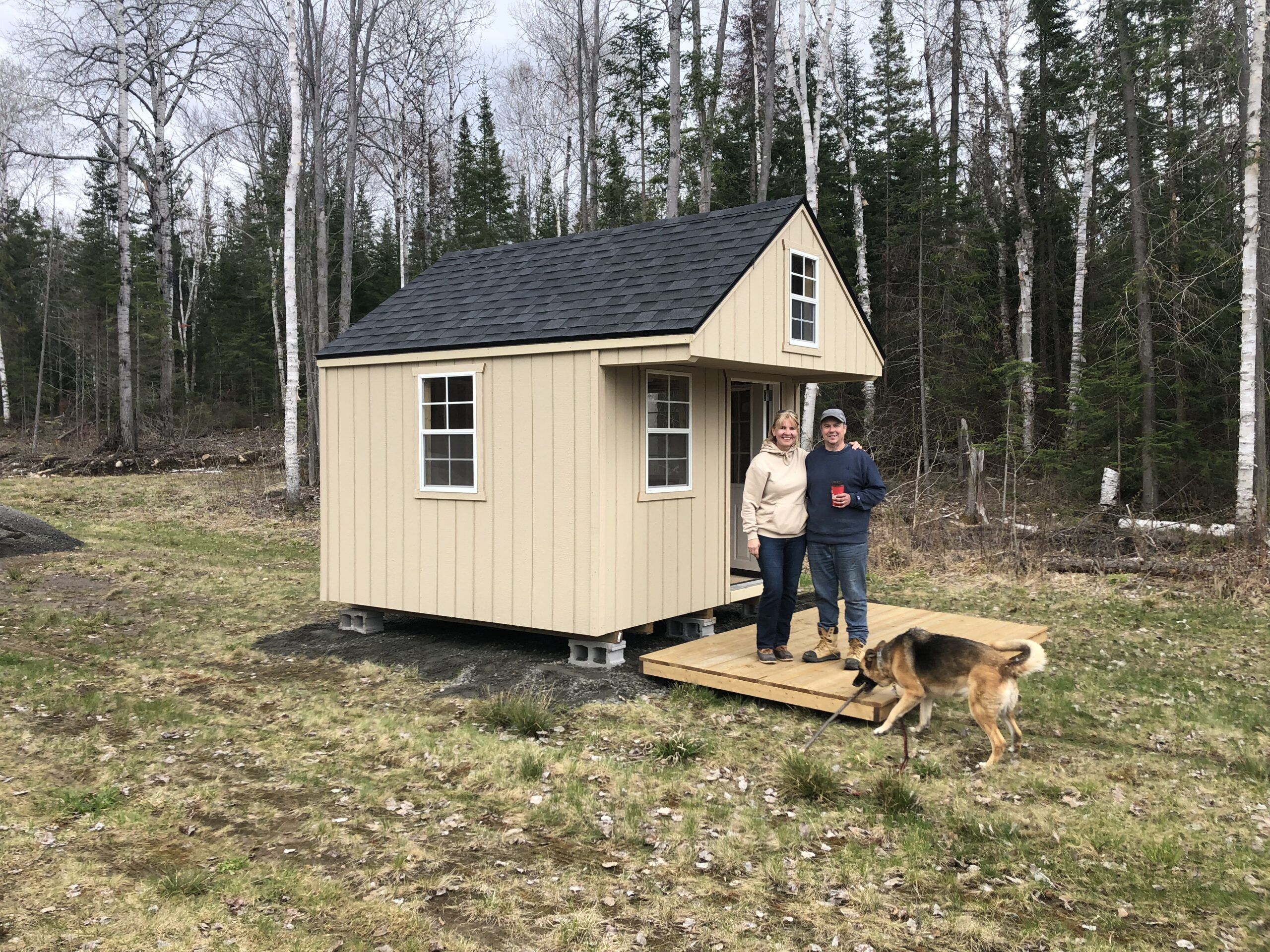 Bunkie Shed with loft
