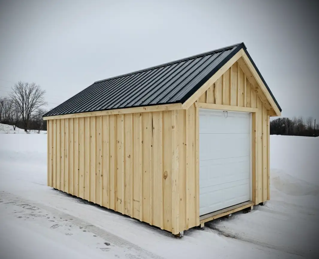 10 X 16 Garage SHED 